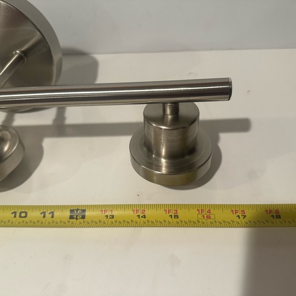 Brush Nickel 3 Light Fixture - Picture 14 of 14